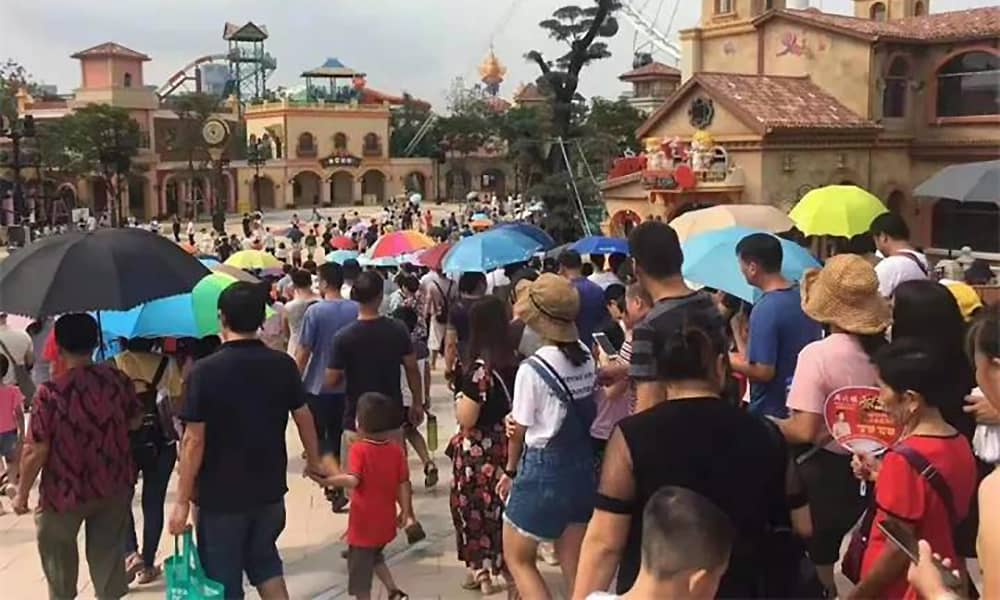 今年会游乐参与打造的欢乐海岸PLUS三天迎客超16万人！